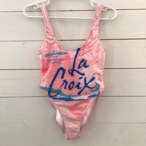 La Croix Bathing Suit in Cran-Raspberry